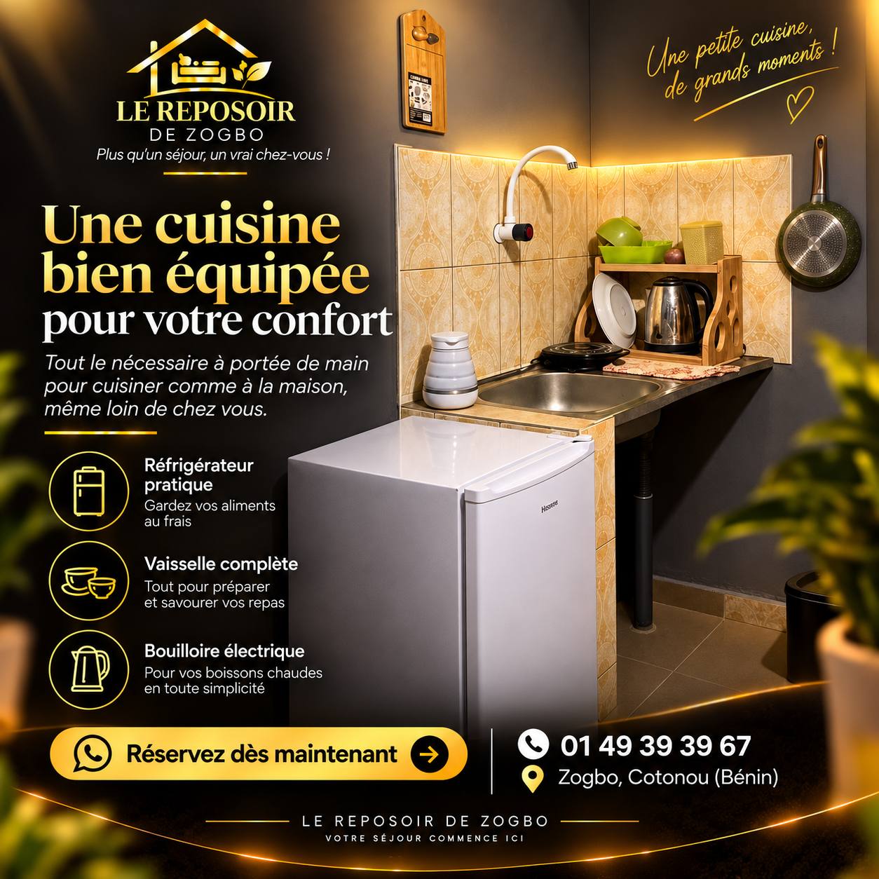 Cuisine équipée